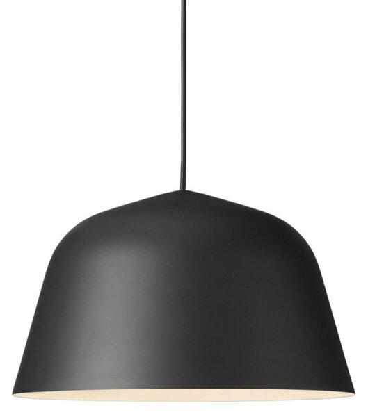 Závesné svietidlá Muuto, Čierna, Jedáleň, Hliník
