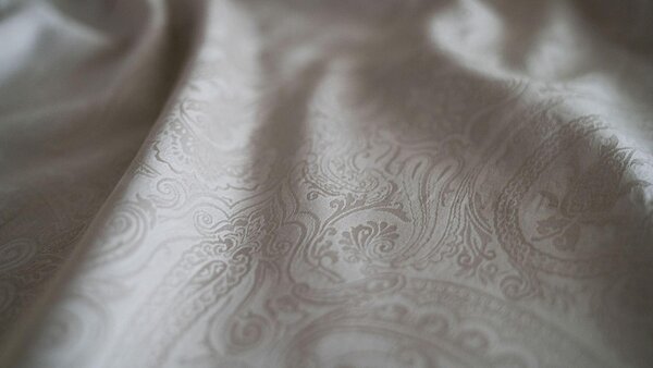 POSTEĽNÁ BIELIZEŇ, damask, svetlosivá, 140/200 cm Fleuresse - Obliečky & plachty