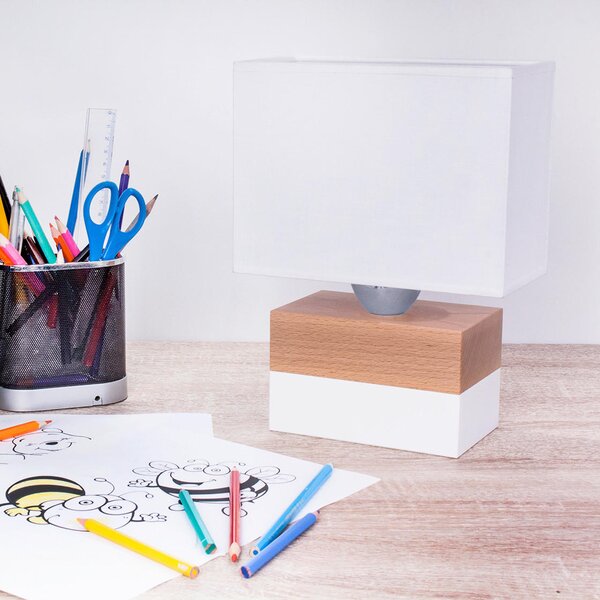 STOLNÁ LAMPA, E27, 20/10,5/27 cm - Online Only bytové doplnky, Online Only