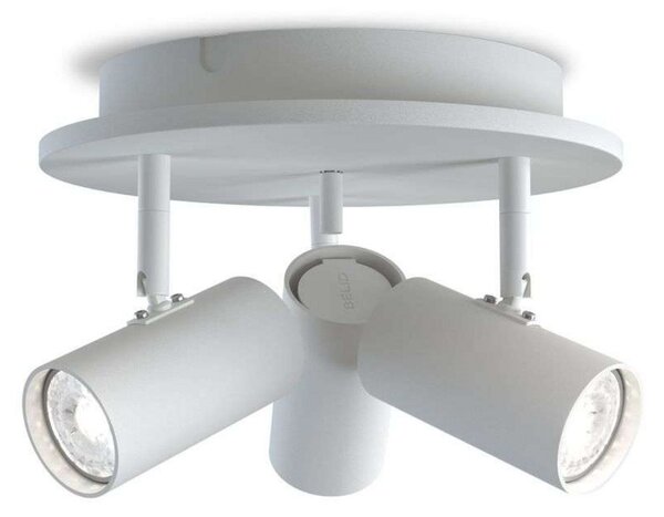 Stropné Lampa Belid, stmievateľné, Biela, Obývacia izba, Kov