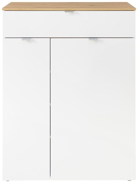 PREDSIEŇOVÝ NÁBYTOK, biela, dub artisan, 264/202/38 cm Xora - Online Only drobný nábytok, Online Only