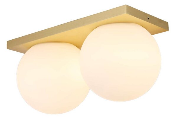 Stropné Lampa ANTIDARK, stmievateľné, Biela, Obývacia izba, Sklo