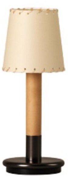 Stolové Lampa Santa & Cole, stmievateľné, Béžová, Obývacia izba, Drevo