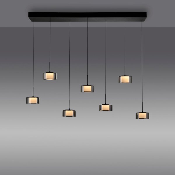 ZÁVESNÉ LED SVIETIDLO, 126/21/180 cm - Interiérové svietidlá