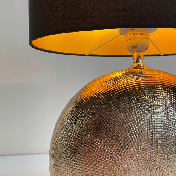 STOLNÁ LAMPA, E27, 34/17/53 cm Fischer & Honsel - Online Only bytové doplnky, Online Only