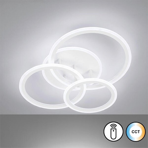 STROPNÉ LED SVIETIDLO, 50,50/60/12 cm - Interiérové svietidlá