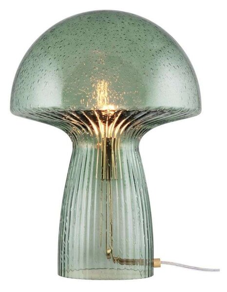 Stolové Lampa Globen Lighting, Zelená, Obývacia izba, Sklo