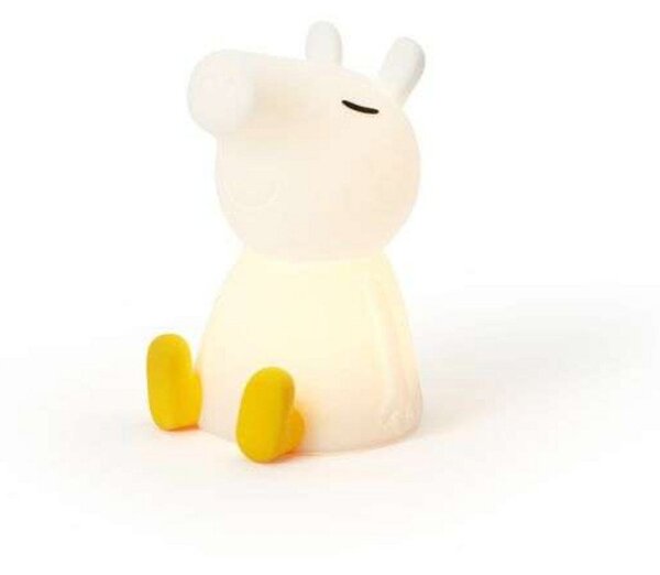 Stolové Lampa Mr Maria, Peppa Pig First Light, stmievateľné, Biela, Detská izba, Plast, Pre mladých