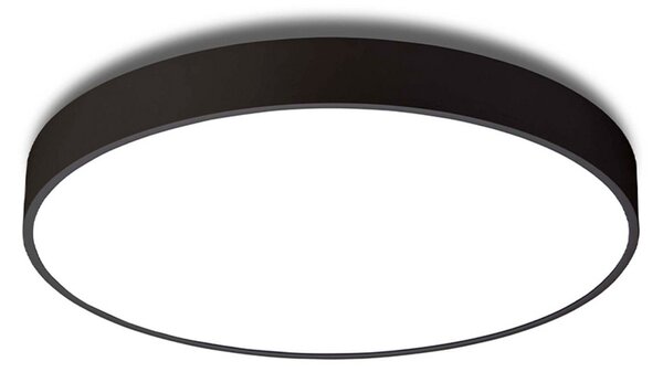Stropné Lampa ANTIDARK, Čierna, Obývacia izba, Plast