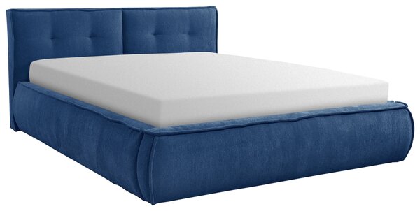 ČALÚNENÁ POSTEĽ, 180/200 cm, modrá Livetastic - Online Only spálne, Online Only