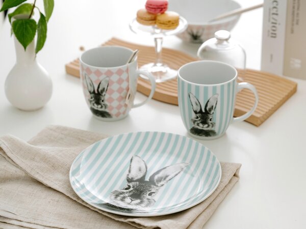 RAŇAJKOVÁ SÚPRAVA porcelán keramika Creatable - Jedálenské sety, Online Only