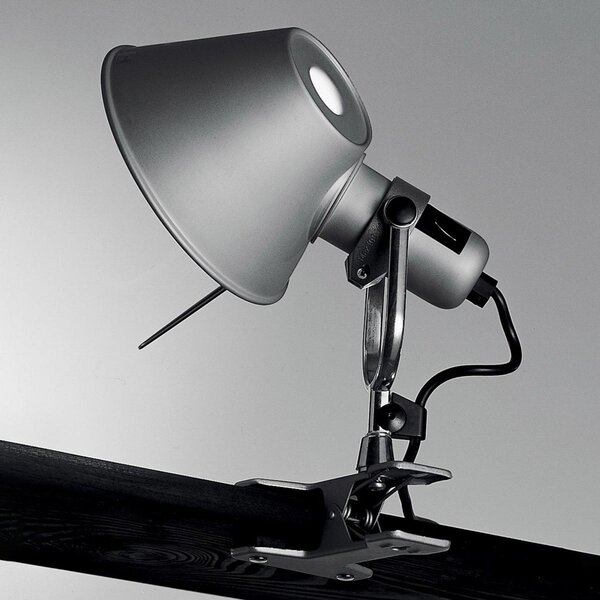 Bodové svetlá Artemide, Tolomeo Pinza, stmievateľné, Metalická, Obývacia izba, Kov, Dizajnový