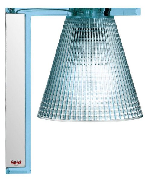 Nástenné Svietidlo Kartell, Light-Air, Modrá, Obývacia izba, Plast, Dizajnový
