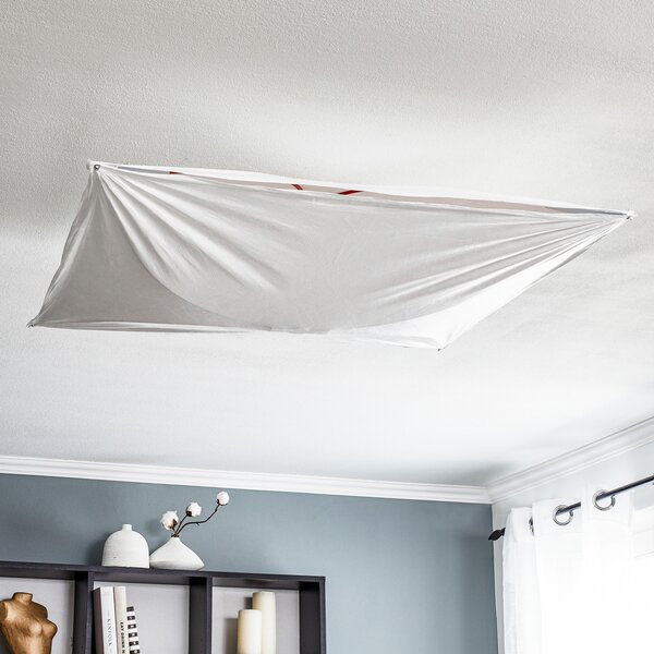 Stropné Lampa FLOS, ARIETTE, stmievateľné, Biela, Obývacia izba, Tkanina / Textil, Dizajnový