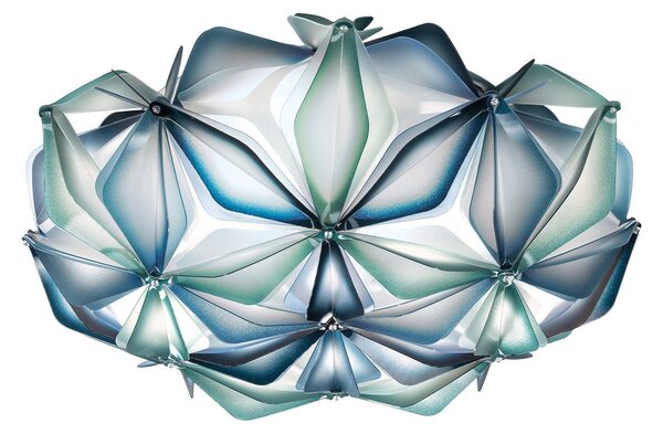 Stropné Lampa Slamp, La Vie M, stmievateľné, Modrá, Obývacia izba, Plast, Dizajnový