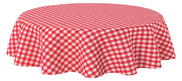 Obrus okrúhly farba produktu červená látka vzorované