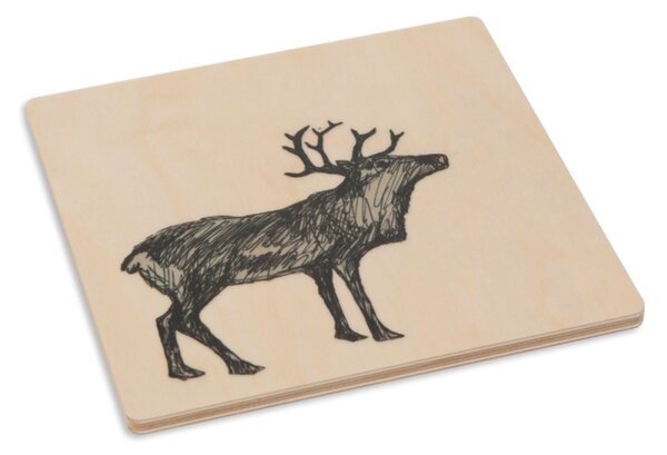 Miiko Design Podtácok Reindeer 10x10cm