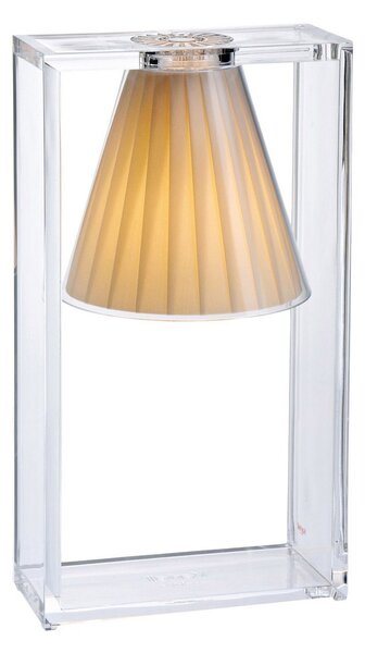 Stolové Lampa Kartell, Light-Air, Transparentná, Obývacia izba, Plast, Dizajnový