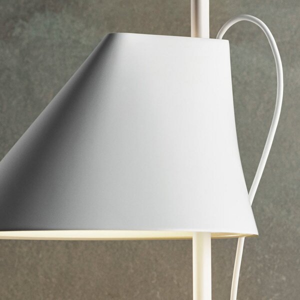Stolové Lampa Louis Poulsen, Yuh, stmievateľné, Biela, Obývacia izba, Kov, Dizajnový