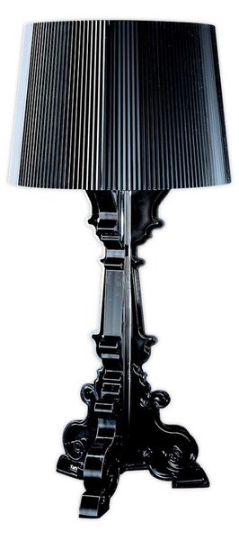 Stolové Lampa Kartell, Bourgie, stmievateľné, Čierna, Obývacia izba, Plast, Dizajnový
