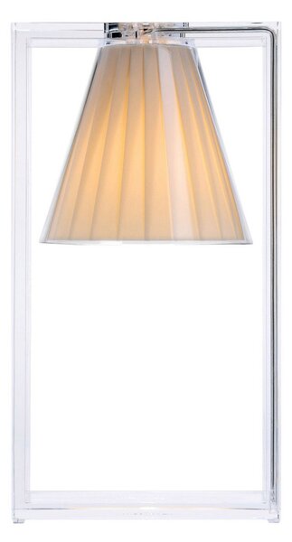 Stolové Lampa Kartell, Light-Air, Transparentná, Obývacia izba, Plast, Dizajnový