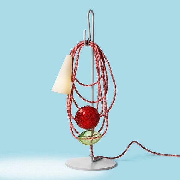 Stolové Lampa Foscarini, Filo, Viacfarebná, Obývacia izba, Kov, Dizajnový