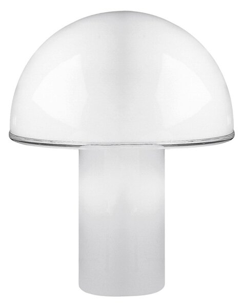Stolové Lampa Artemide, Onfale, Biela, Obývacia izba, Sklo, Dizajnový