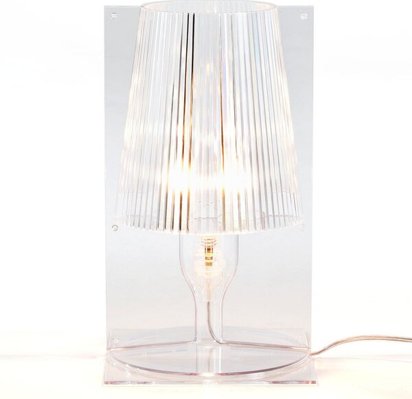 Stolové Lampa Kartell, Take, Transparentná, Obývacia izba, Plast, Dizajnový