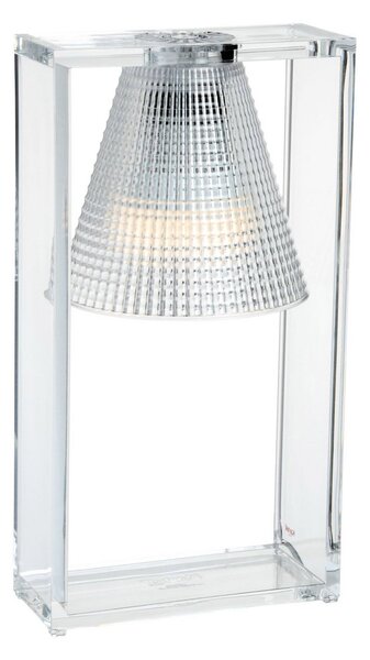 Stolové Lampa Kartell, Light-Air, Transparentná, Obývacia izba, Plast, Dizajnový