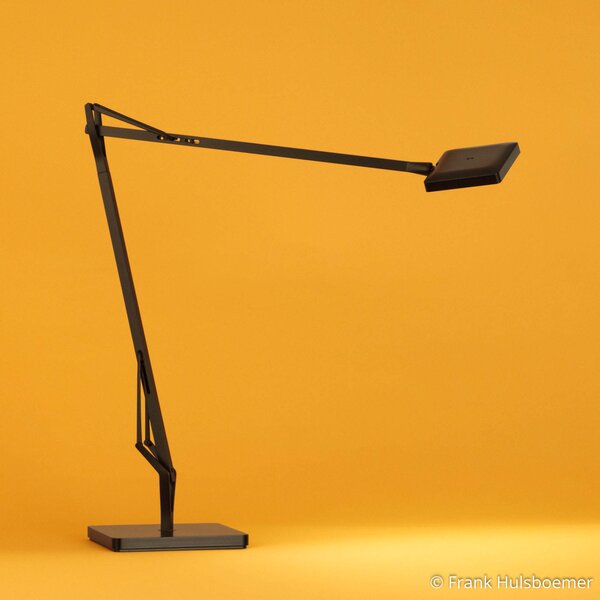 Stolové Lampa FLOS, Kelvin Edge, Čierna, Pracovňa, Kov, Dizajnový