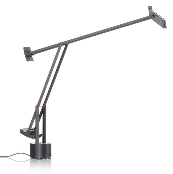Stolové Lampa Artemide, Tizio, stmievateľné, Čierna, Pracovňa, Plast, Dizajnový