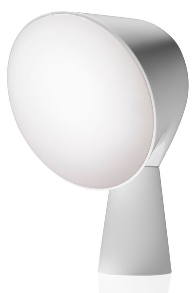 Stolové Lampa Foscarini, Binic, Biela, Obývacia izba, Plast, Dizajnový
