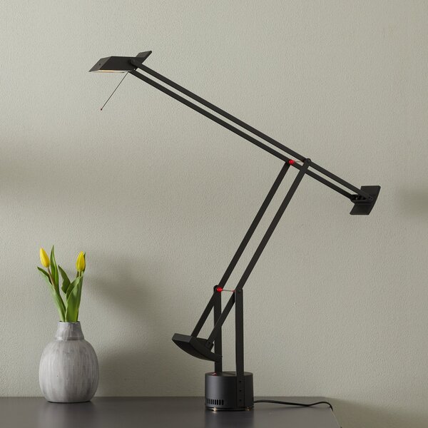 Stolové Lampa Artemide, Tizio, stmievateľné, Čierna, Pracovňa, Plast, Dizajnový