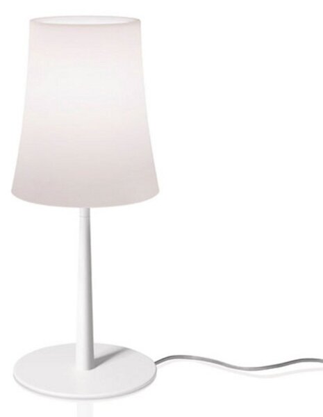 Stolové Lampa Foscarini, Birdie Easy, Biela, Obývacia izba, Kov, Dizajnový