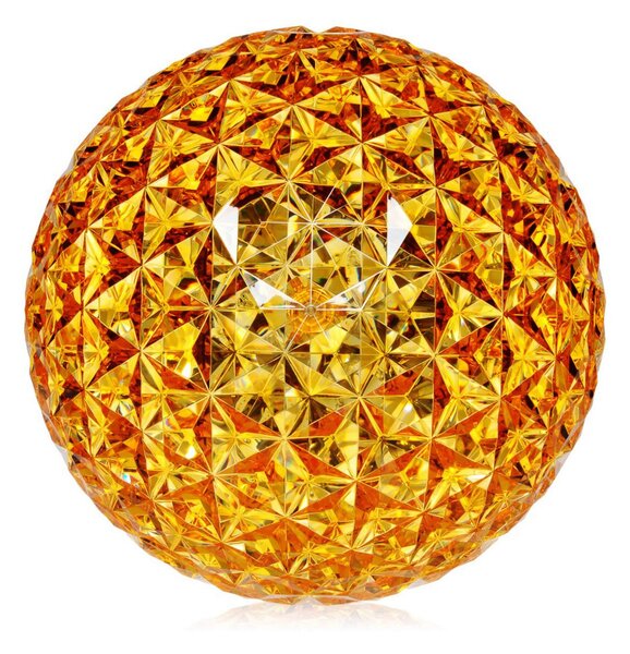 Stolové Lampa Kartell, Planet, Žltá, Obývacia izba, Plast, Dizajnový