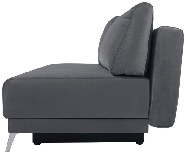 ROZKLADACIA POHOVKA, textil, antracitová MID.YOU - Sedačky, Online Only