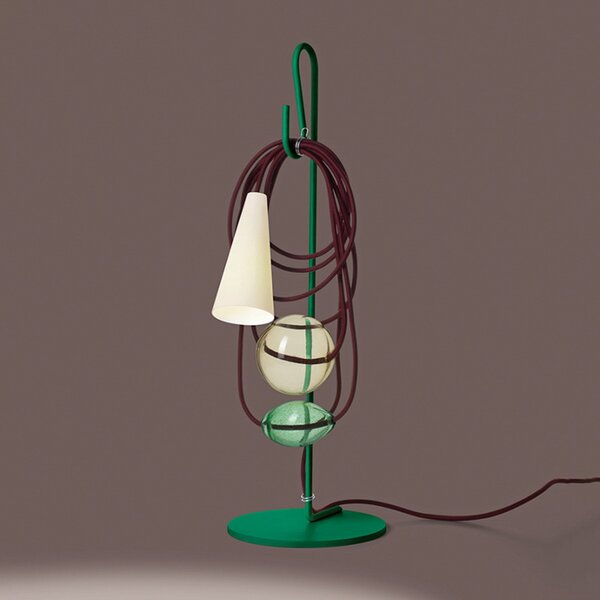 Stolové Lampa Foscarini, Filo, Viacfarebná, Obývacia izba, Kov, Dizajnový