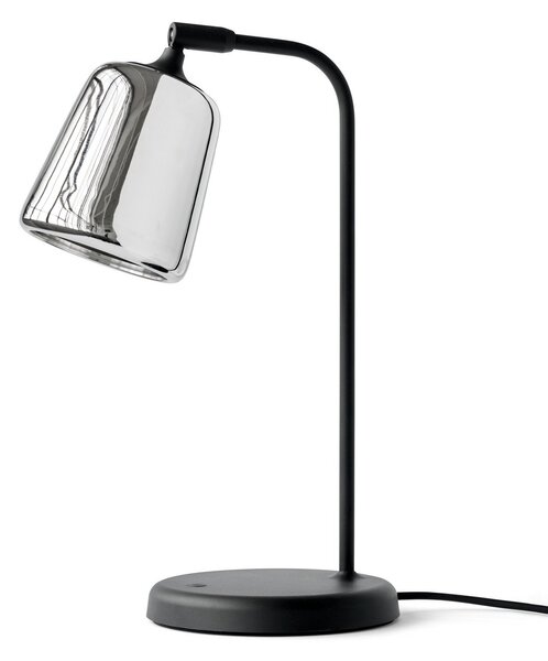 Stolové Lampa New Works, Material New Edition, stmievateľné, Čierna, Obývacia izba, Kov, Dizajnový