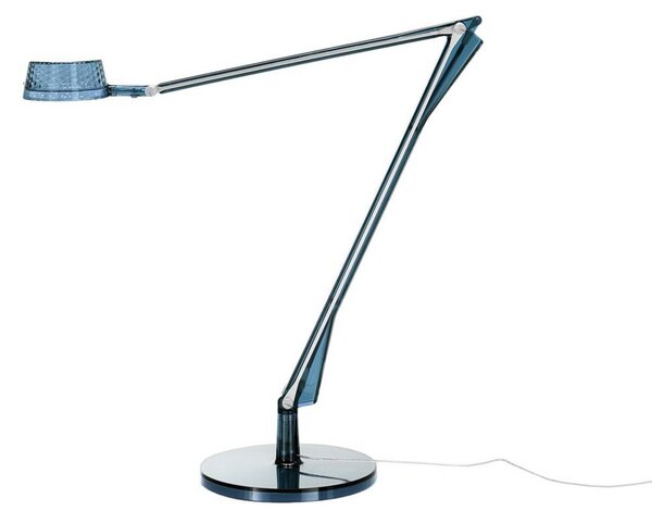 Stolové Lampa Kartell, Aledin Dec, Modrá, Obývacia izba, Plast, Moderný