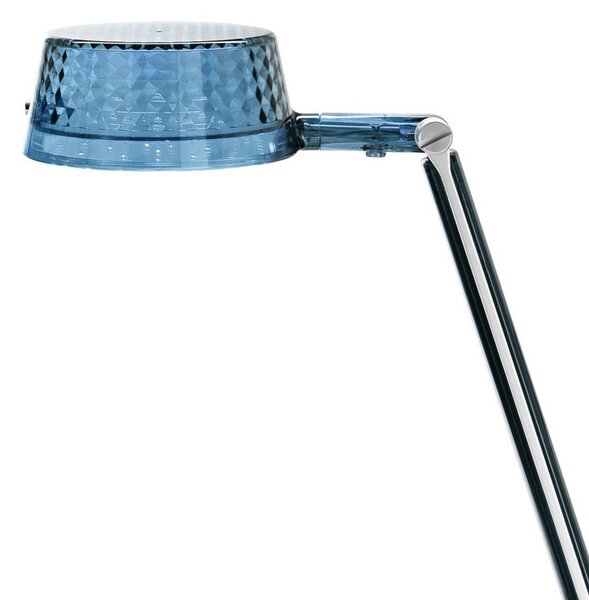 Stolové Lampa Kartell, Aledin Dec, Modrá, Obývacia izba, Plast, Moderný