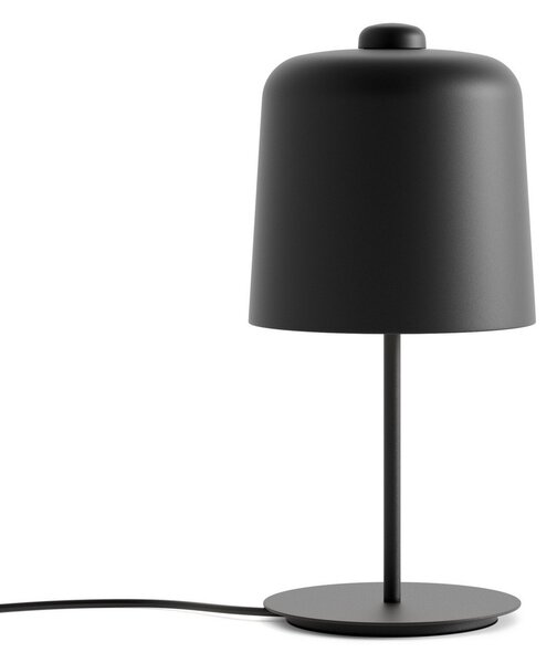 Stolové Lampa Luceplan, Zile, Čierna, Obývacia izba, Plast, Dizajnový