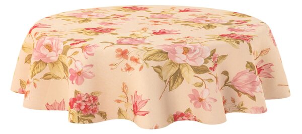 Obrus okrúhly farba produktu viacfarebná látka vzorované
