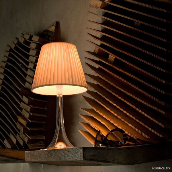 Stolové Lampa FLOS, MISS K, stmievateľné, Béžová, Chodba, Plast, Dizajnový