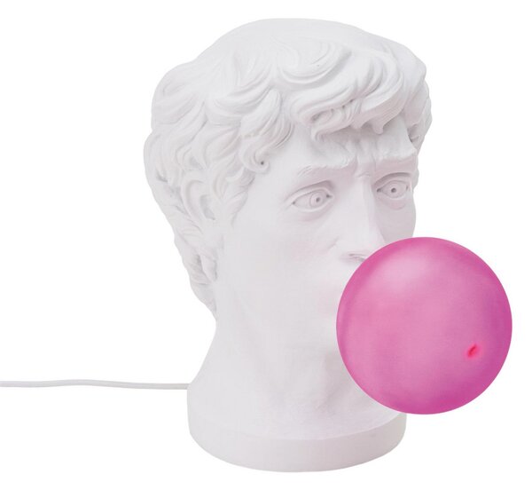 Stolové Lampa SELETTI, Wonder Times, Biela, Obývacia izba, Plast, Dizajnový