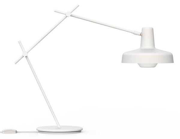 Stolové Lampa GRUPA, Arigato, Biela, Obývacia izba, Kov