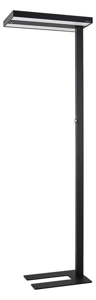 Stojacie Lampa Arcchio, Logan Pro, stmievateľné, Čierna, Pracovňa, Hliník, Moderný