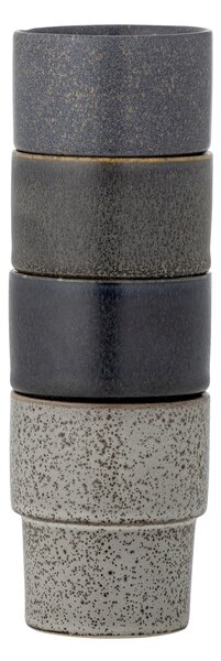 Hrnček Ewan Brown 150 ml – set 4 ks