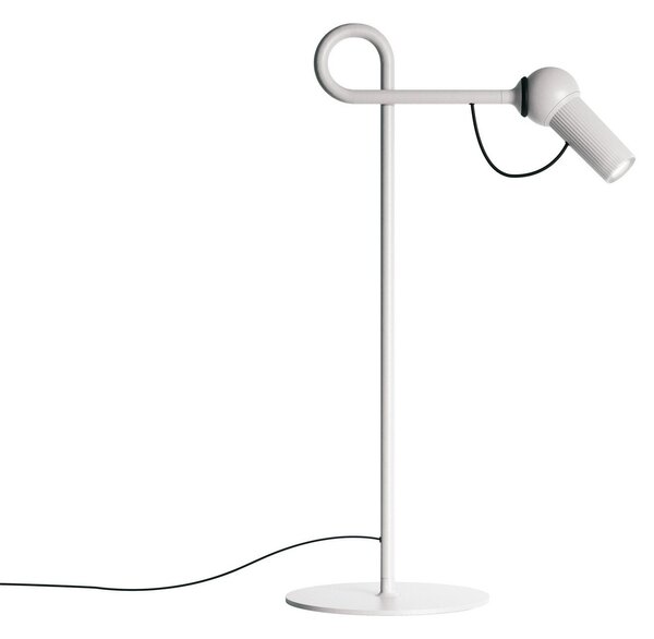Stolové Lampa kdln, Bird, stmievateľné, Biela, Obývacia izba, Kov