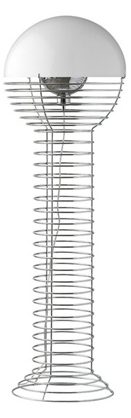 Stojacie Lampa Verpan, Wire, Metalická, Obývacia izba, Kov, Dizajnový