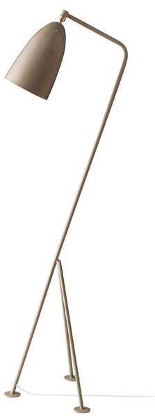 Stojacie Lampa GUBI, Gräshoppa, Sivá, Obývacia izba, Kov, Dizajnový
